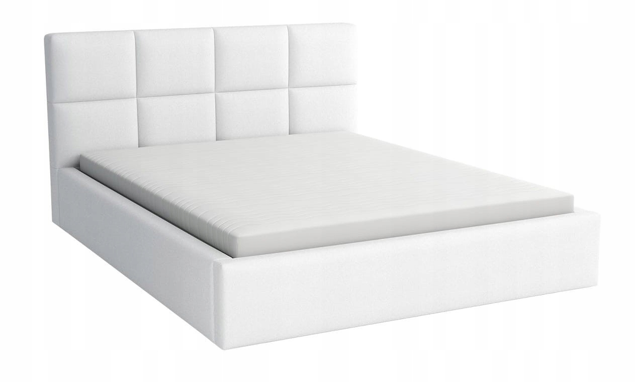 Sada Lůžko s úložným prostorem na Povlečení pro 2 osoby Matrace 160x200 Alaska Bílá