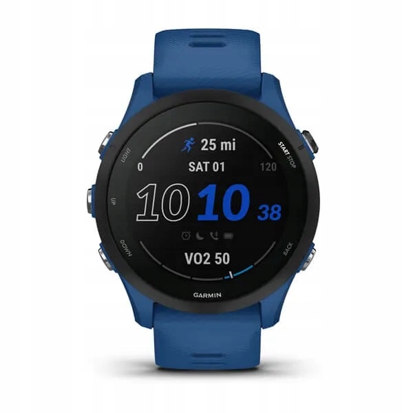 Smartwatch GARMIN Forerunner 255 Niebieski Czar Wysokość koperty 45.6 mm
