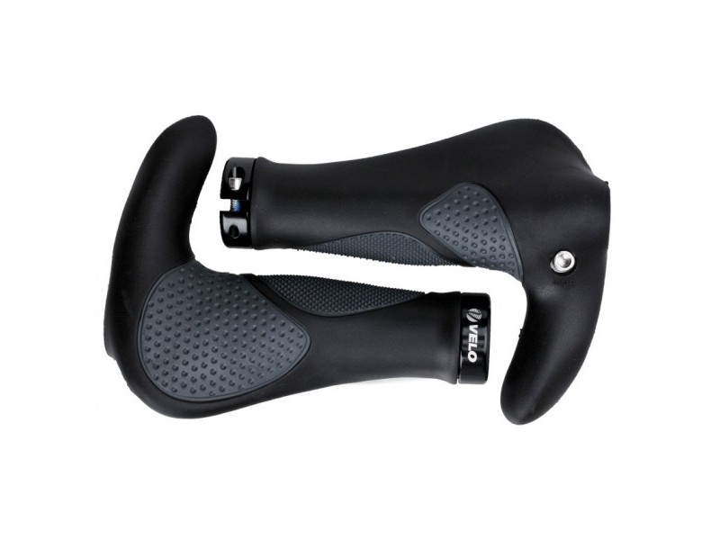 Chwyty Kierownicy Velo VLG-1185AD3 Z Rogami 138mm