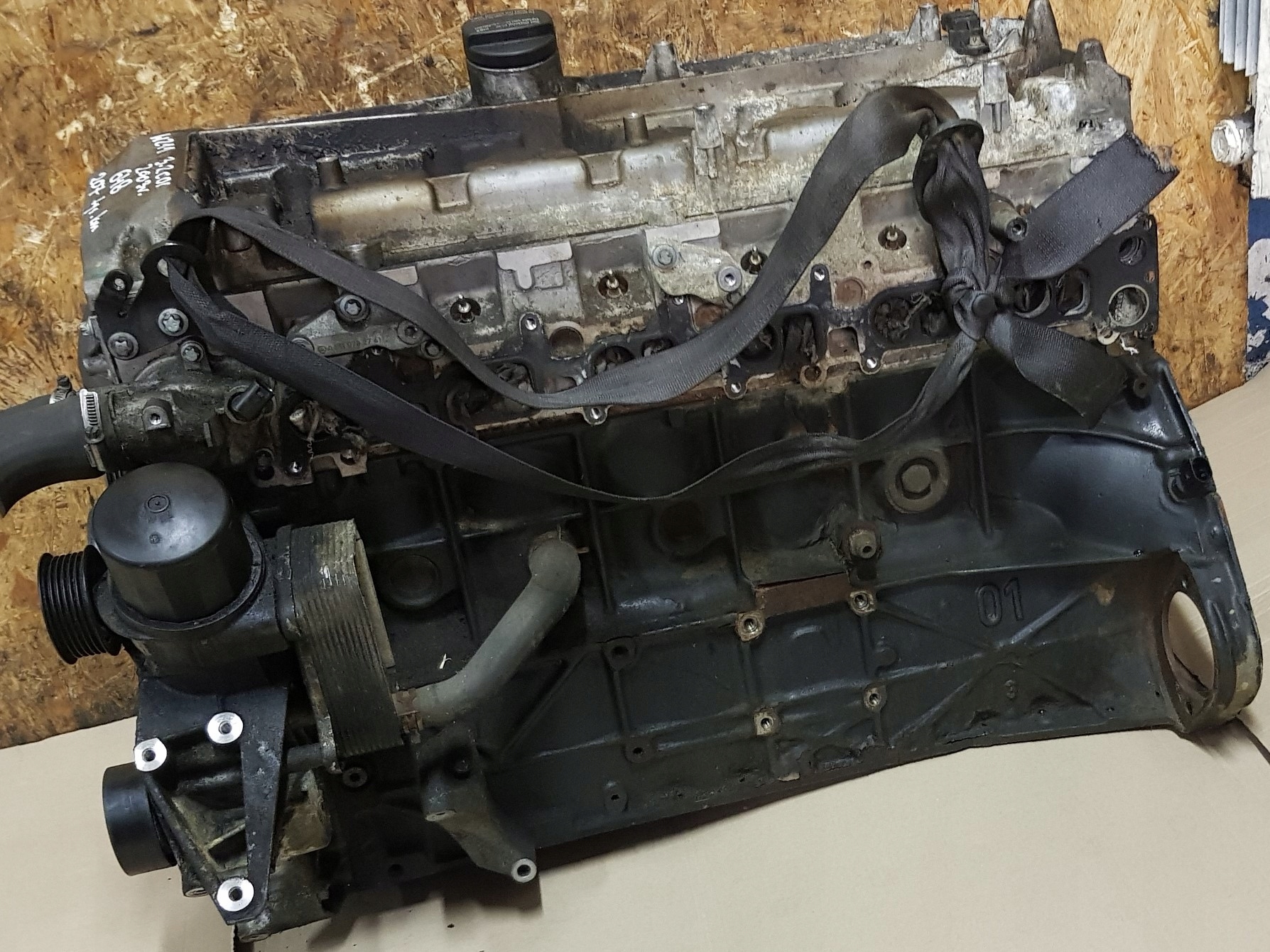 MERCEDES E W211 3.2 CDI 2003 648 engine 207 TYS KM