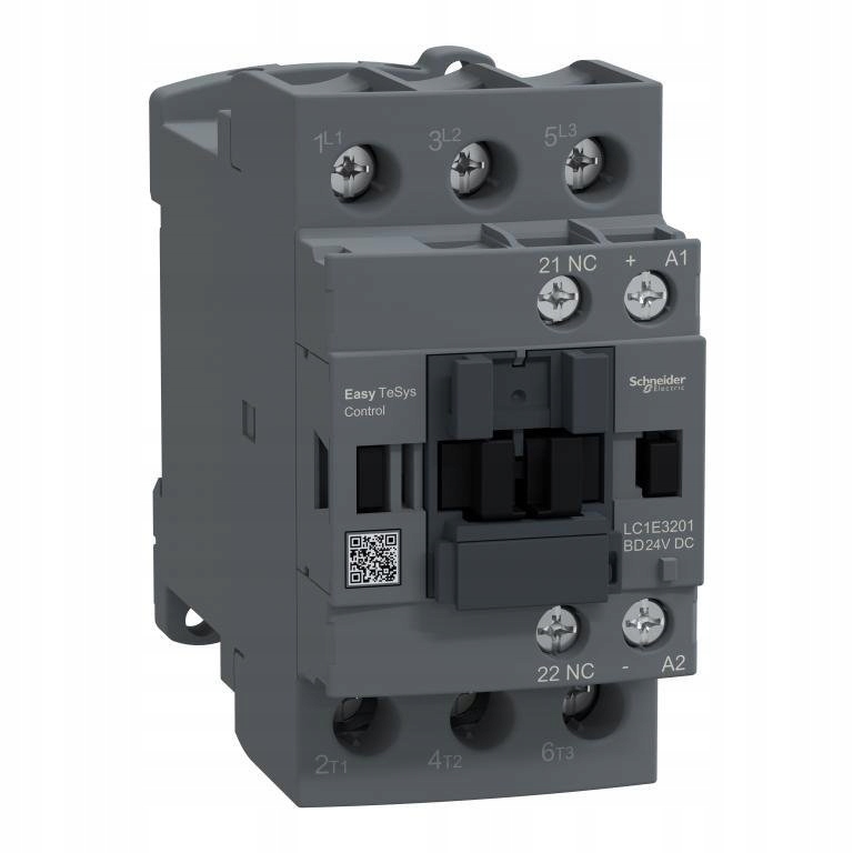 Stycznik mocy Easy TeSys Control AC-3 32A 3P 1NC cewka 24V DC LC1E3201BD