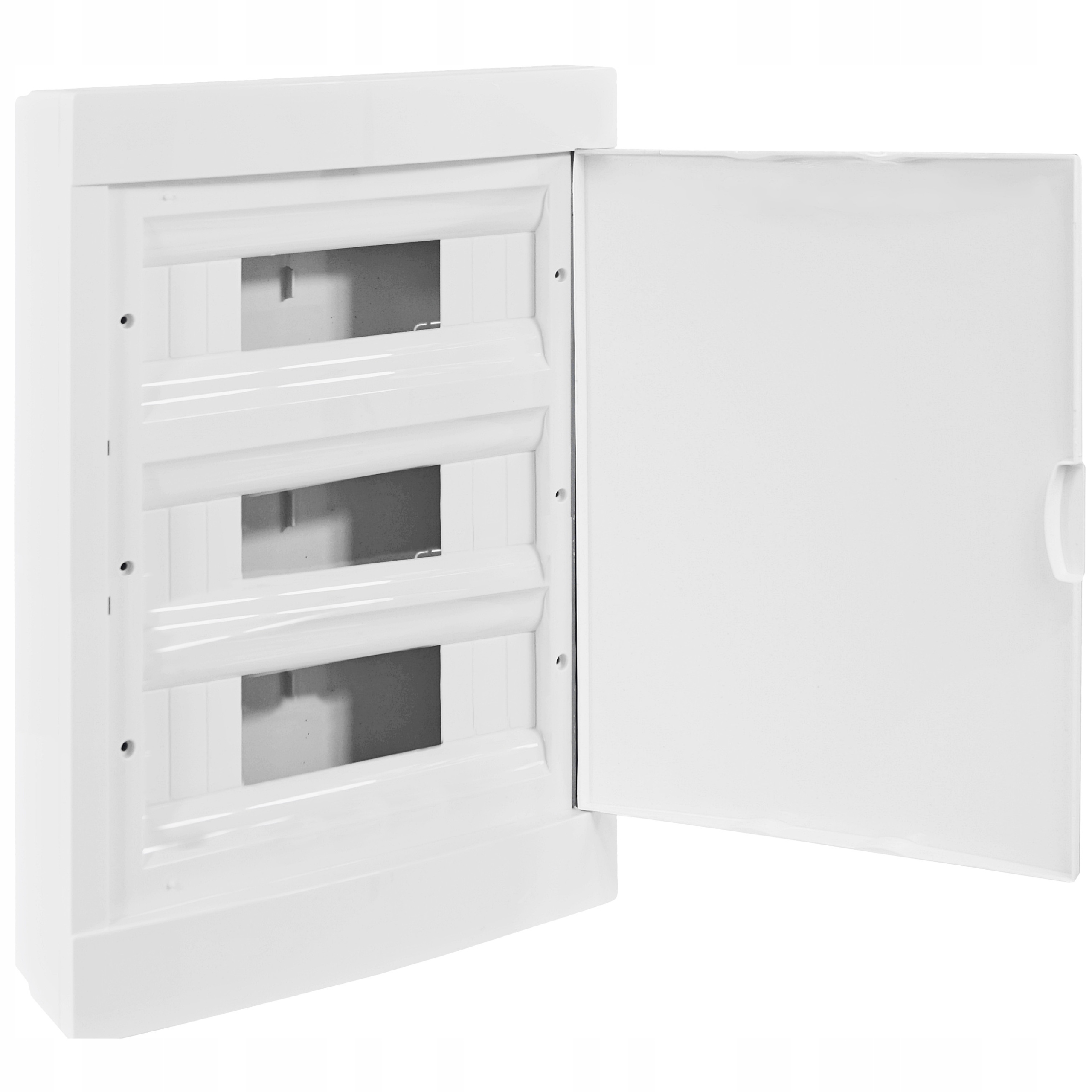Rozdzielnica Modułowa 3x12 Natynkowa IP40 Skrzynka Elektryczna Drzwi Białe
