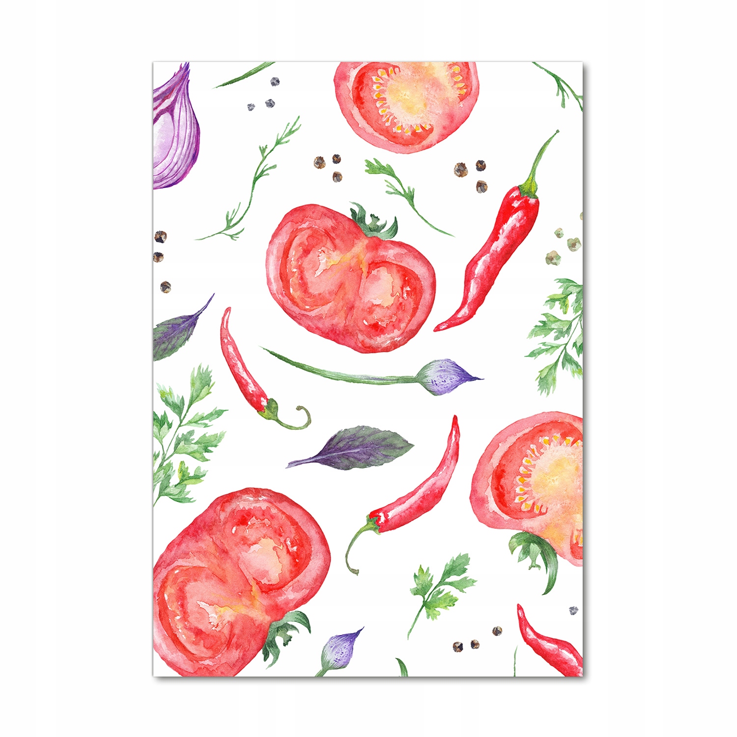 

Foto obraz akrylowy na ścianę Warzywa 70x100 cm