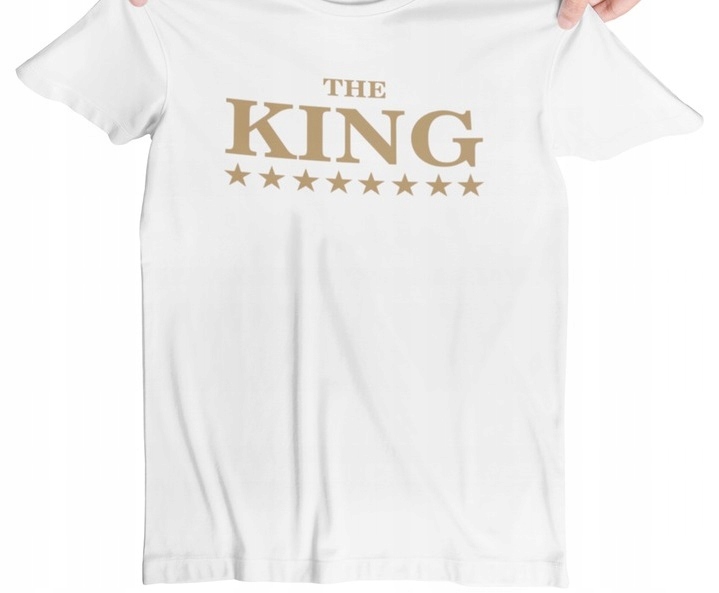 T-SHIRT MĘSKI PREZENT DLA CHŁOPAKA MĘŻA KING KRÓL EAN (GTIN) 5907149165322