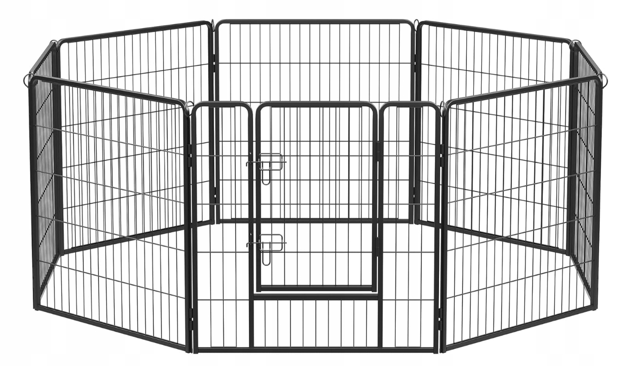 Wybieg dla szczeniąt dla psa 8 kratek każda 77 x 80 cm Feandrea PPK88H