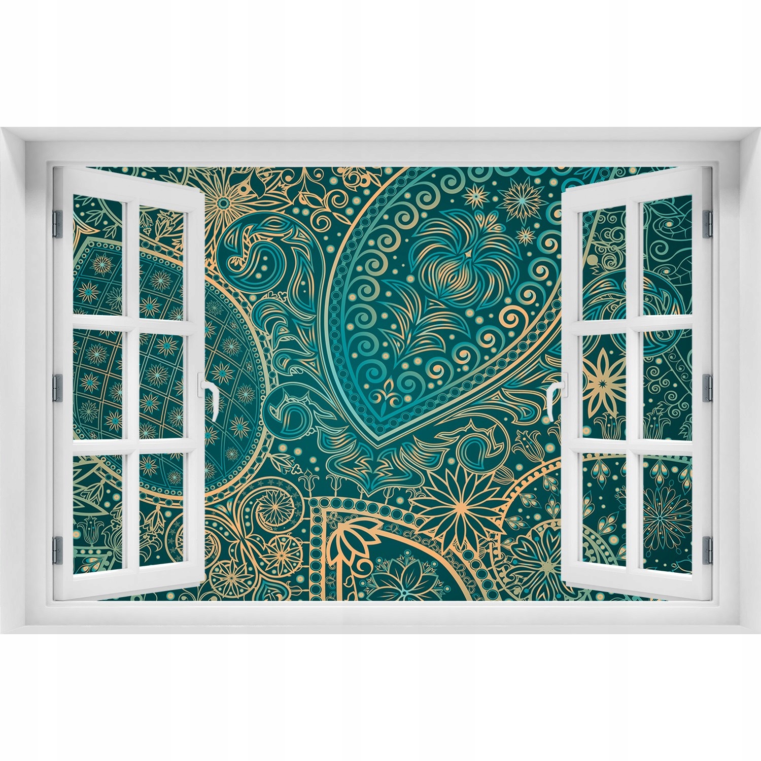 

Fotoobraz Naklejka na ścianę Ornamenty tło 90x60