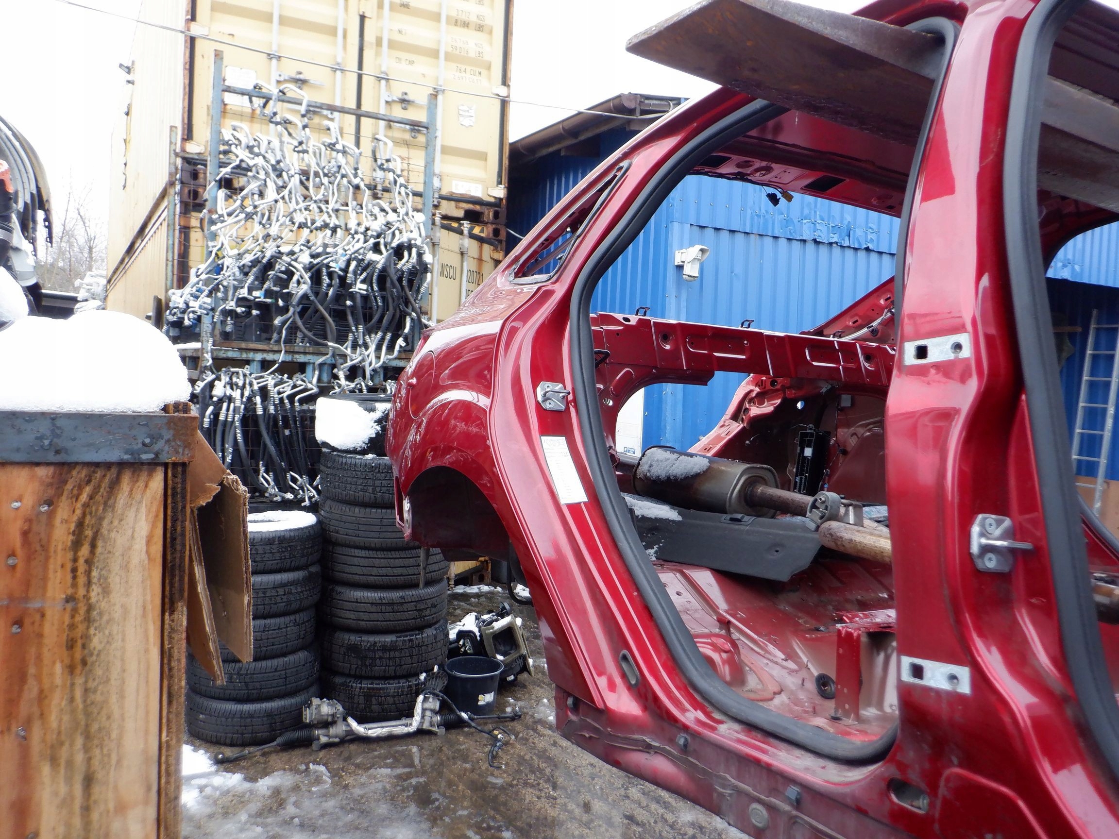 ĆWIARTKA DUPA WANNA FORD FOCUS MK3 USA SEDAN Producent części Ford OE