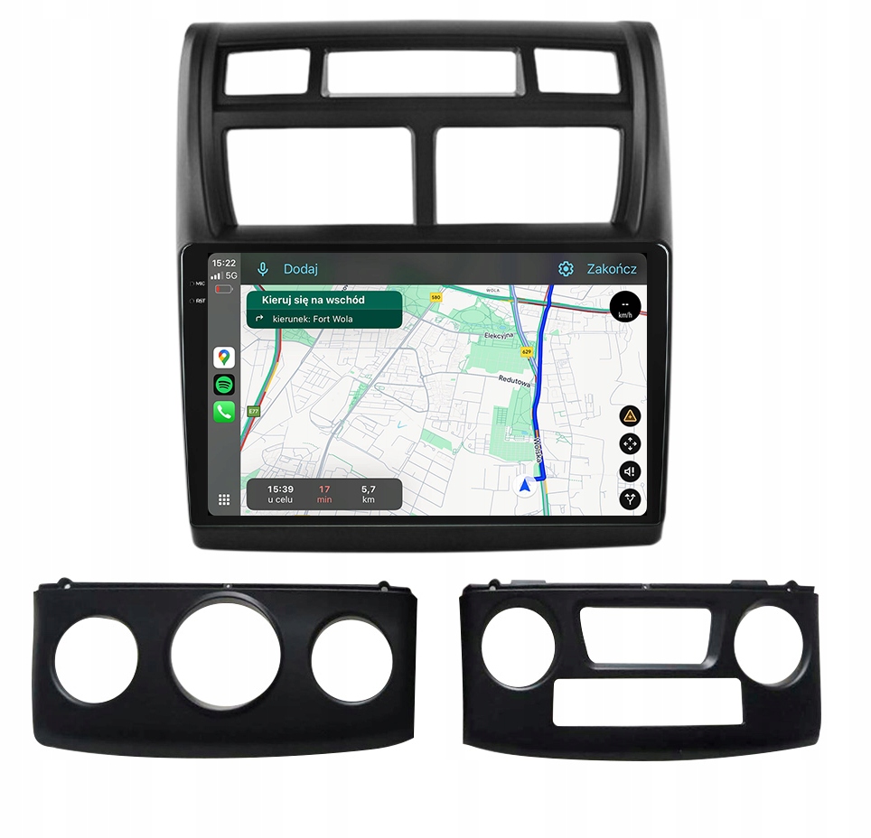 Kia Sportage 2004-2010 Rádio Navigace Android 12GB/256GB 2K Qled