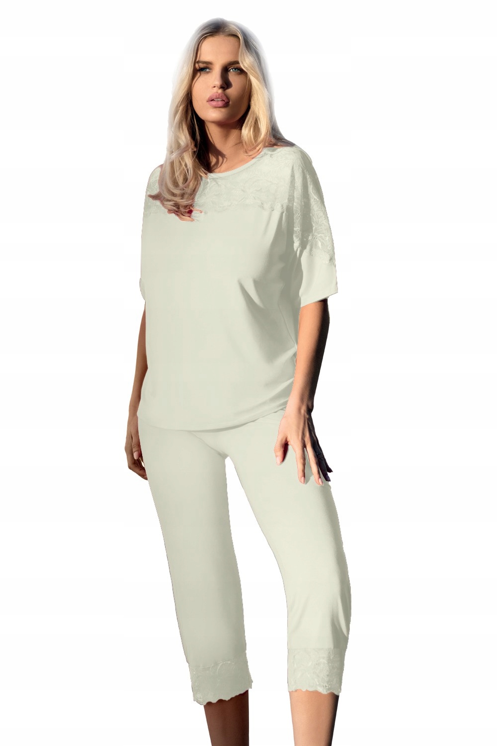 

Komplet Ara XL, Wiskoza Ecru