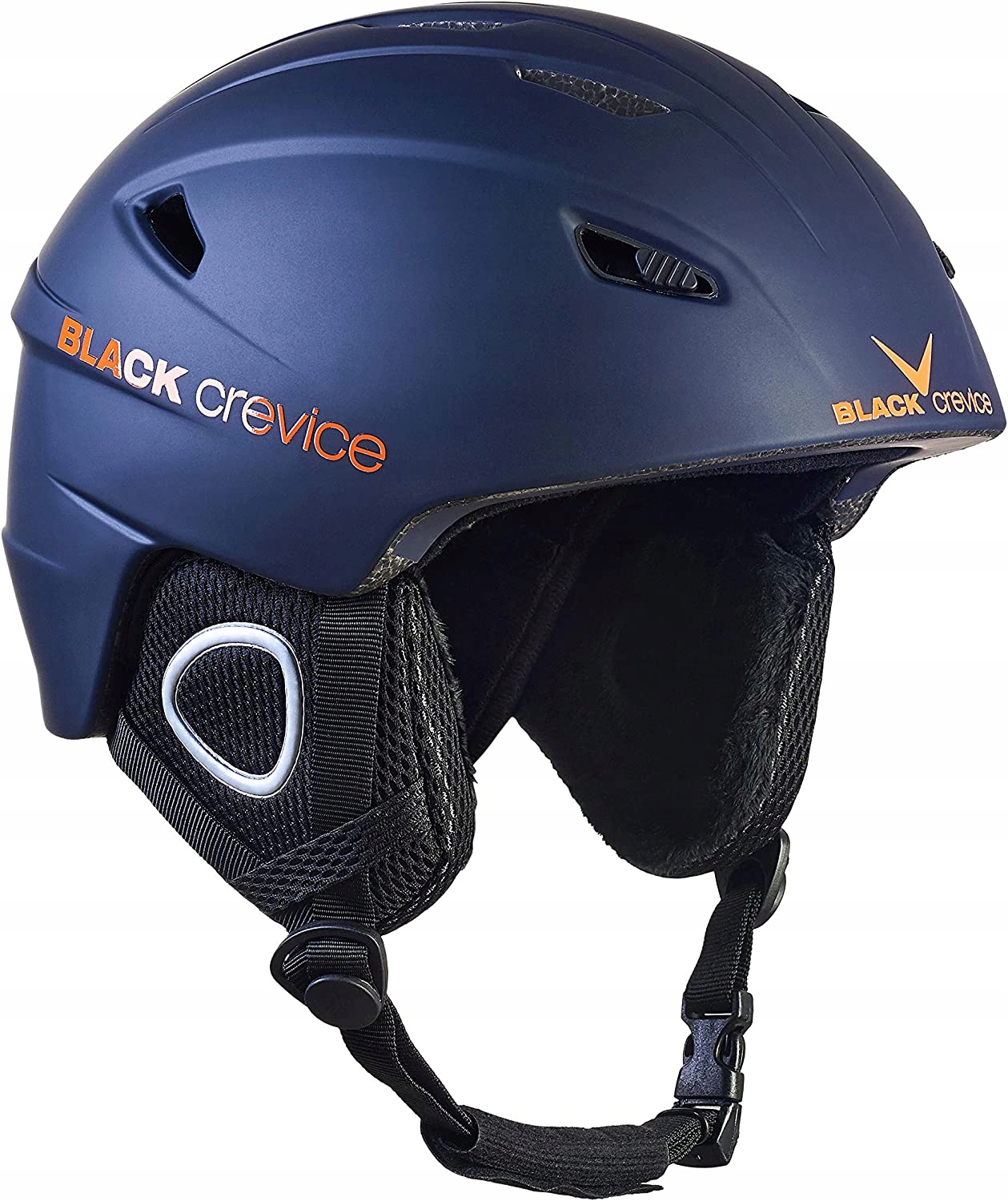 Lyžařská přilba Black Crevice Kitzbuhel Navy Orange S 55-56 cm