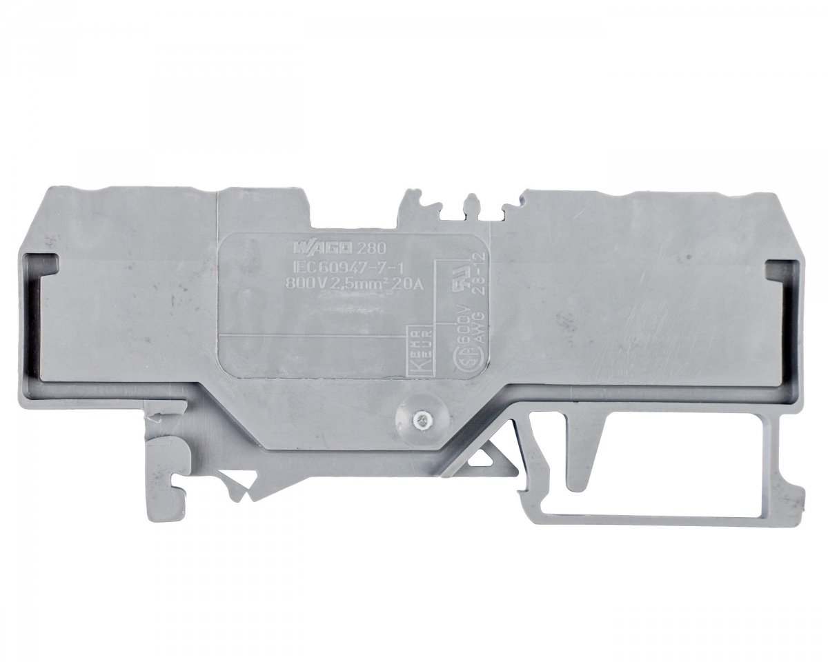 

Złączka szynowa 4-przewodowa 2,5mm2 280-833
