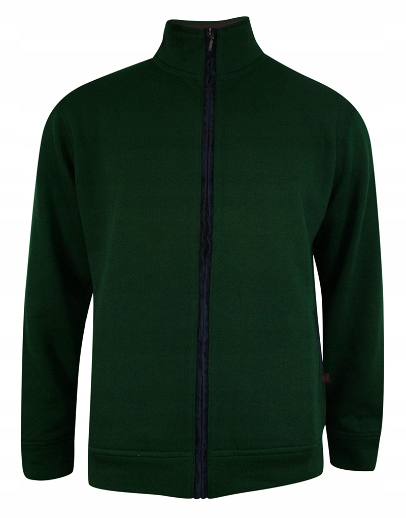 Zelená Pánská Mikina se zapínáním na zip -kings- M