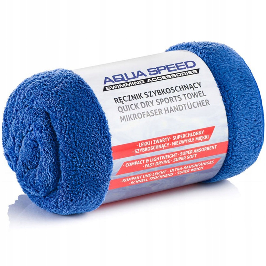 Ręcznik Microfibre DRY CORAL granatowy 100x50 cm /Aqua-Speed