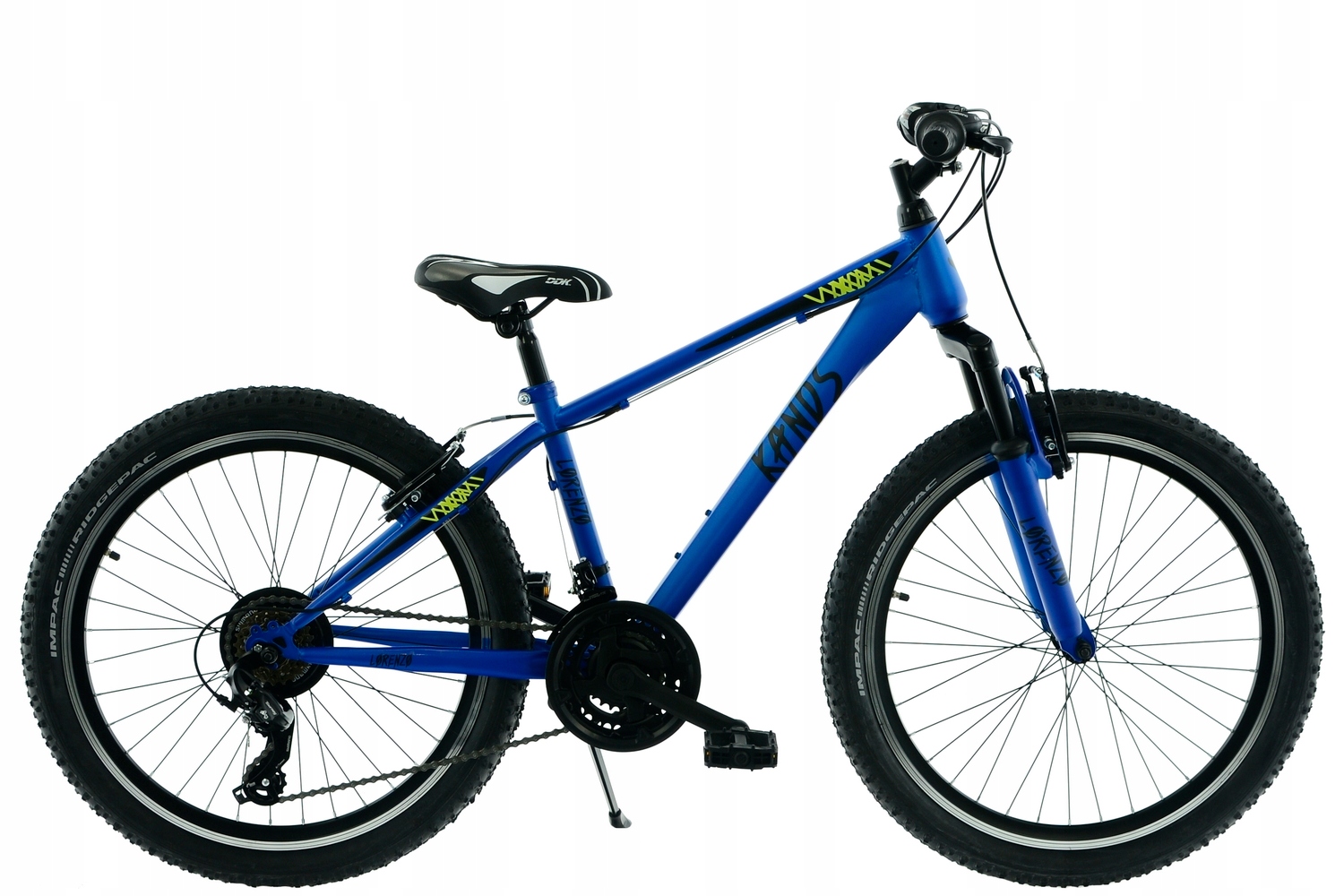 ROWER KANDS LORENZO RAMA 14 KOŁA 24 NIEBIESKI