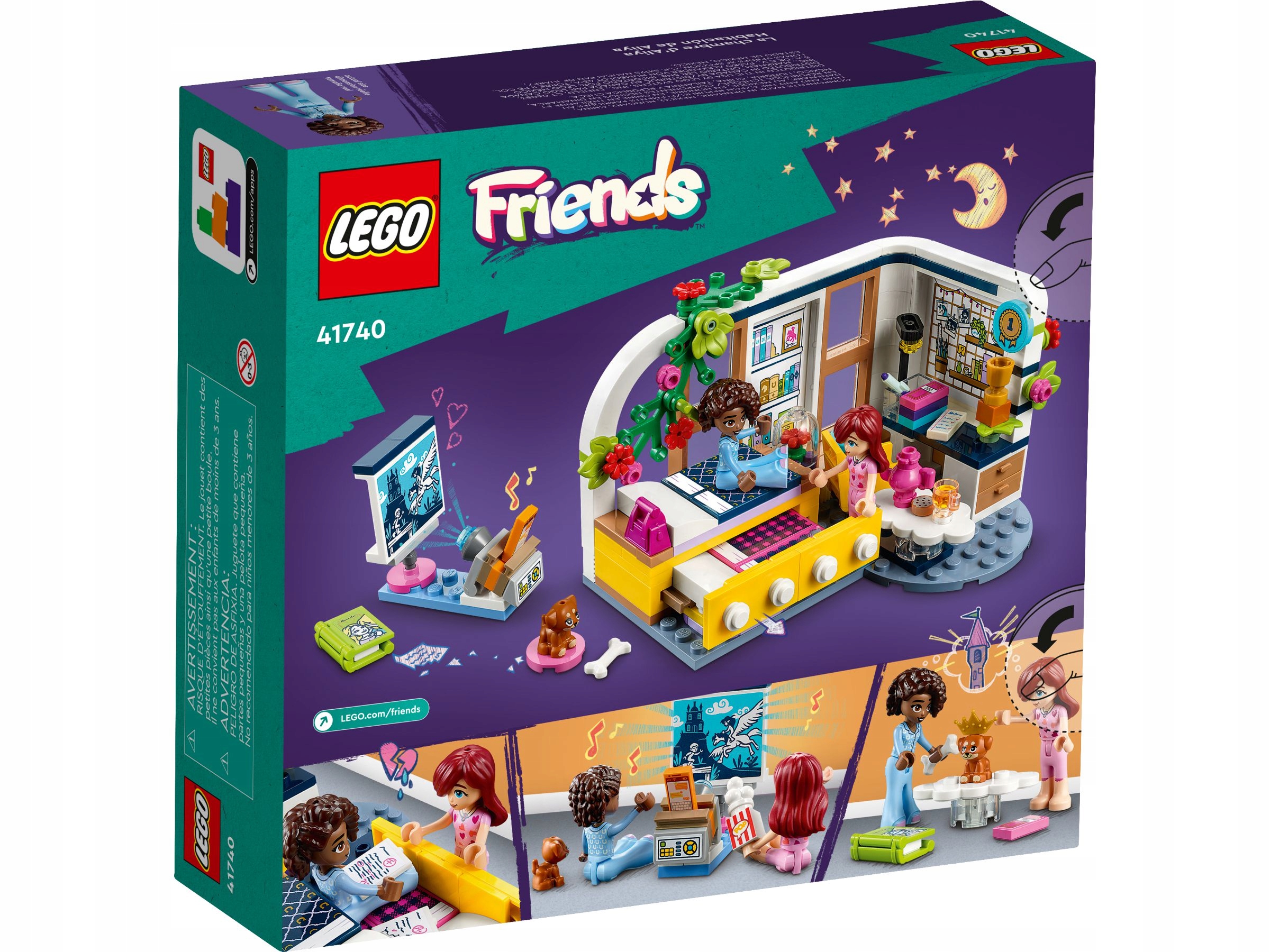 Klocki Zestaw LEGO FRIENDS 41740 Pokój Aliyi Nazwa zestawu Pokój Aliyi