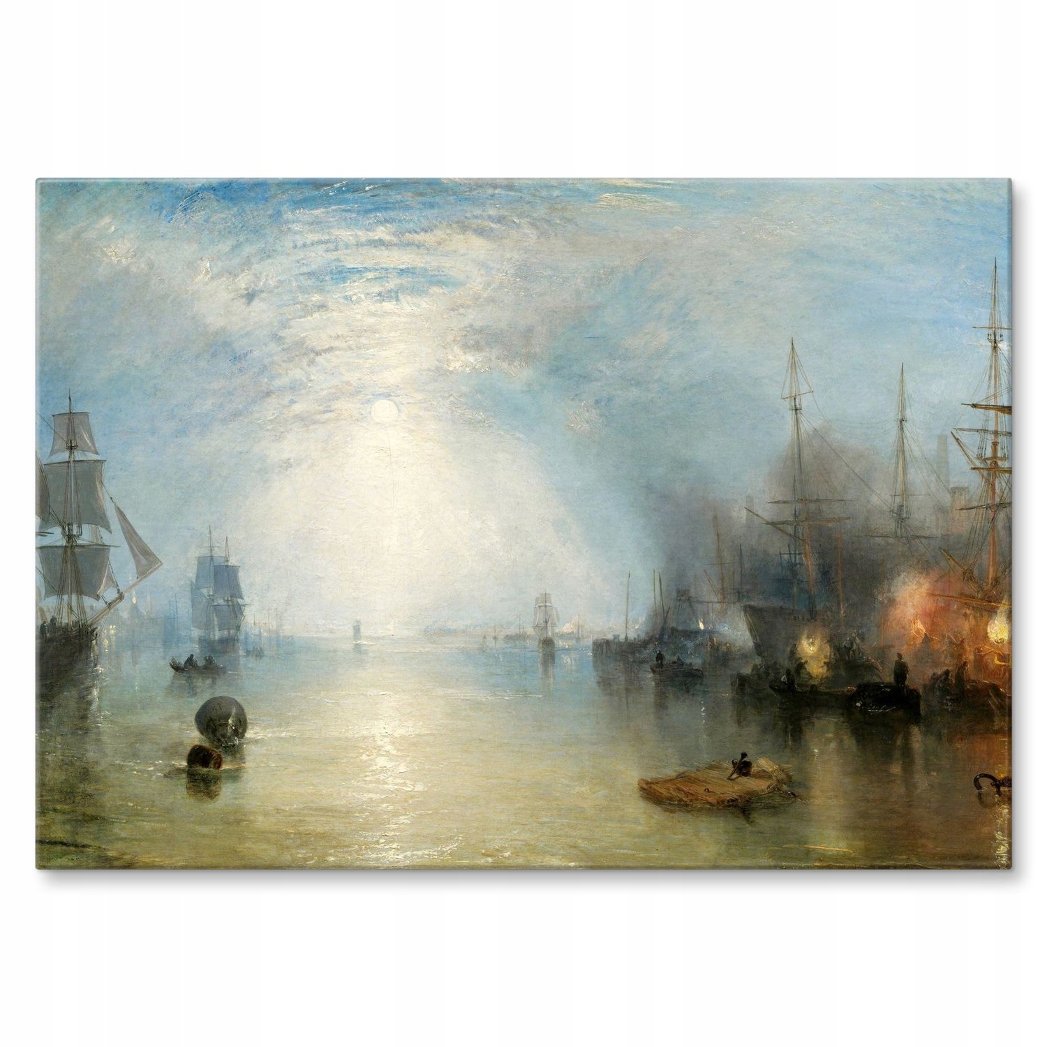 Kovový plakát Keelmen Heaving Turner Szyld Plech 42 x 59,4 cm Dárek