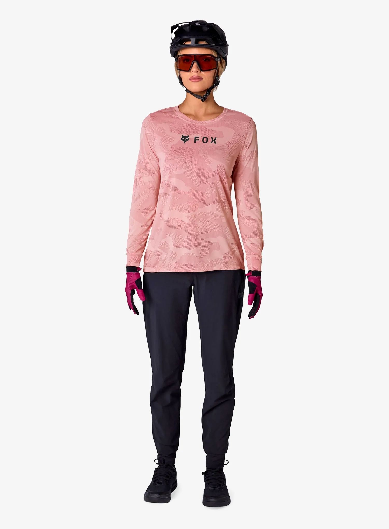 Bluza rowerowa damska Fox Ranger Tru Dri Ls Jersey berry S