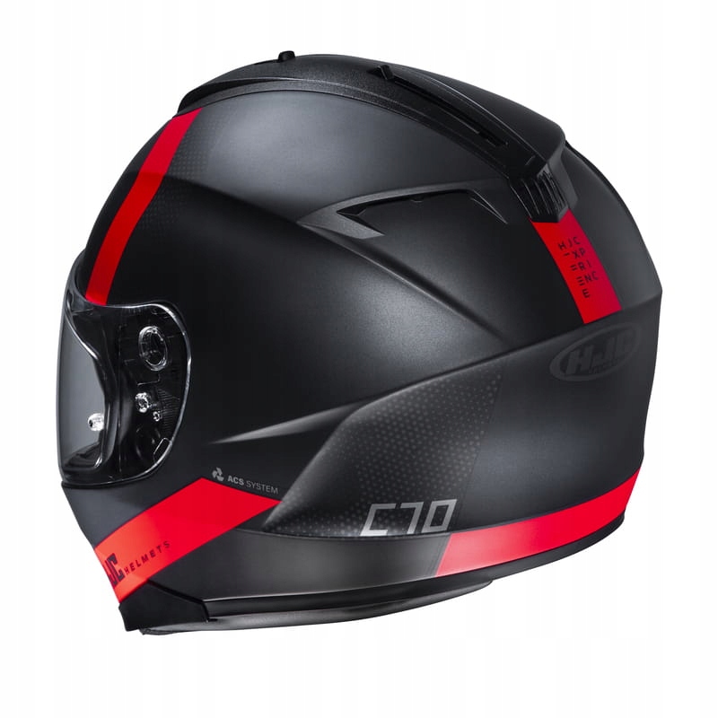 Kask z blendą HJC C70 EURA Black/Red XL - promocja! Numer katalogowy producenta C70_EUR-MC1SF_XL