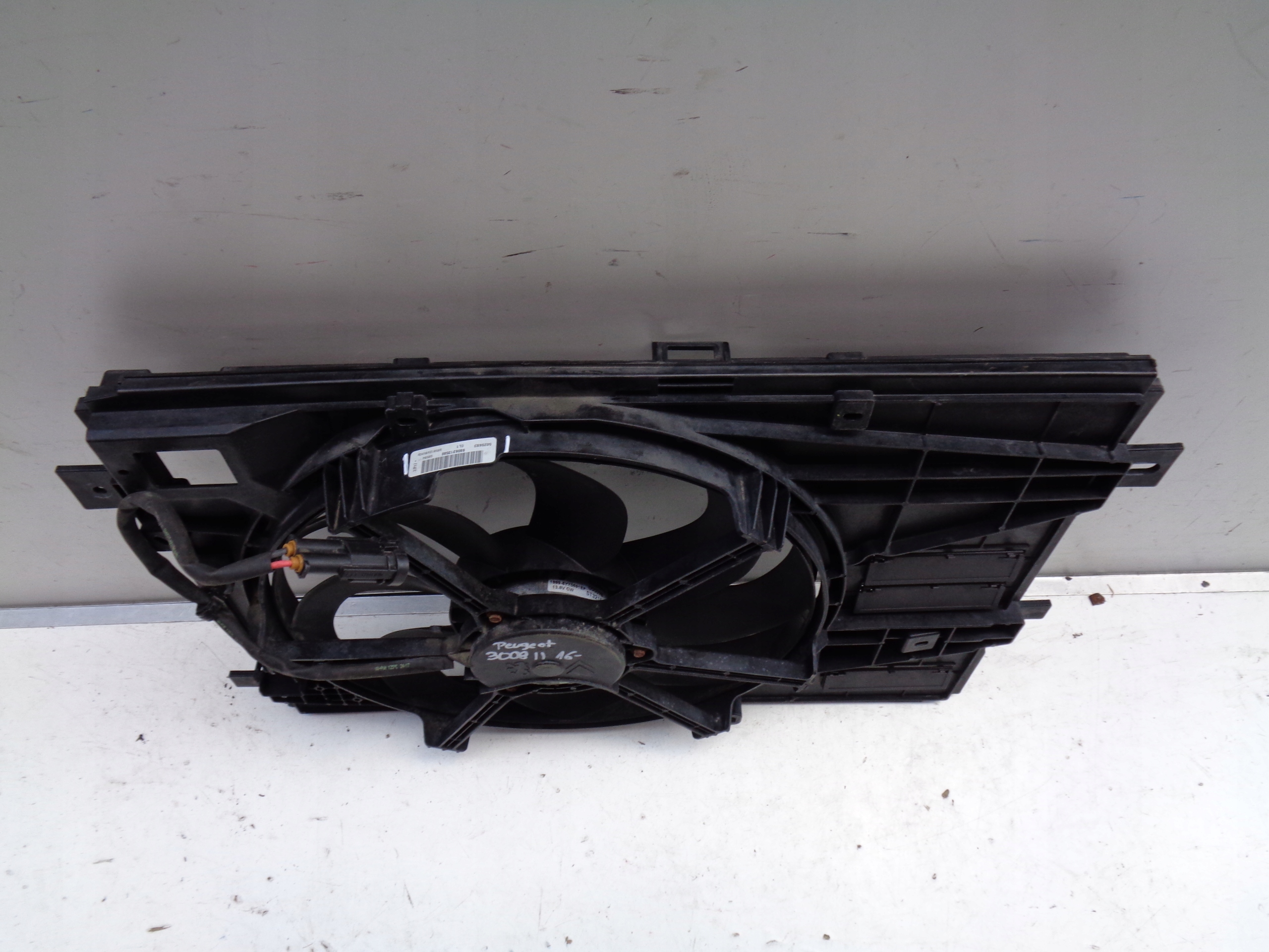 ventilátor obal PEUGEOT 3008 II 16