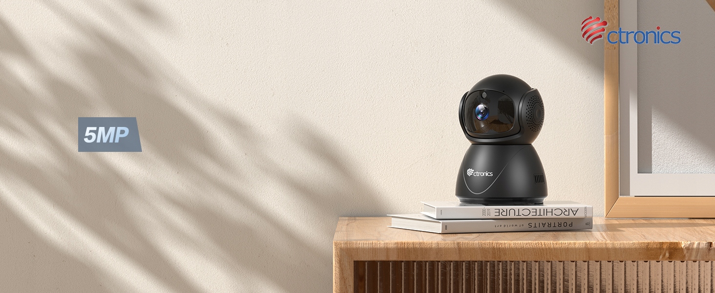 NIANIA ELEKTRONICZNA KAMERA IP WIFI DO MONITORINGU DOMU 5MP NOC NA ŻYWO Typ kamery kolorowa na podczerwień