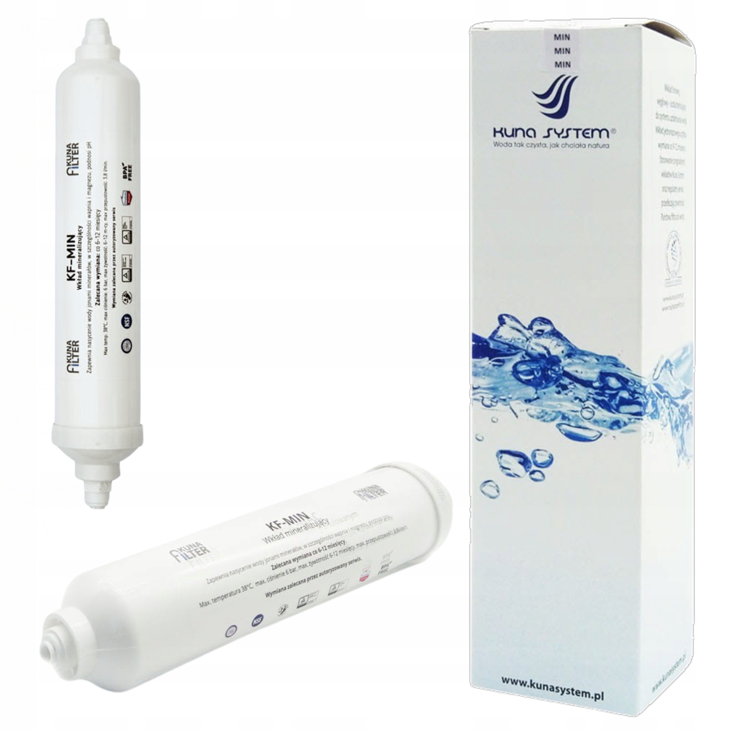 Mineralizator do odwróconej osmozy Kf-min wkład mineralizujący Filtr