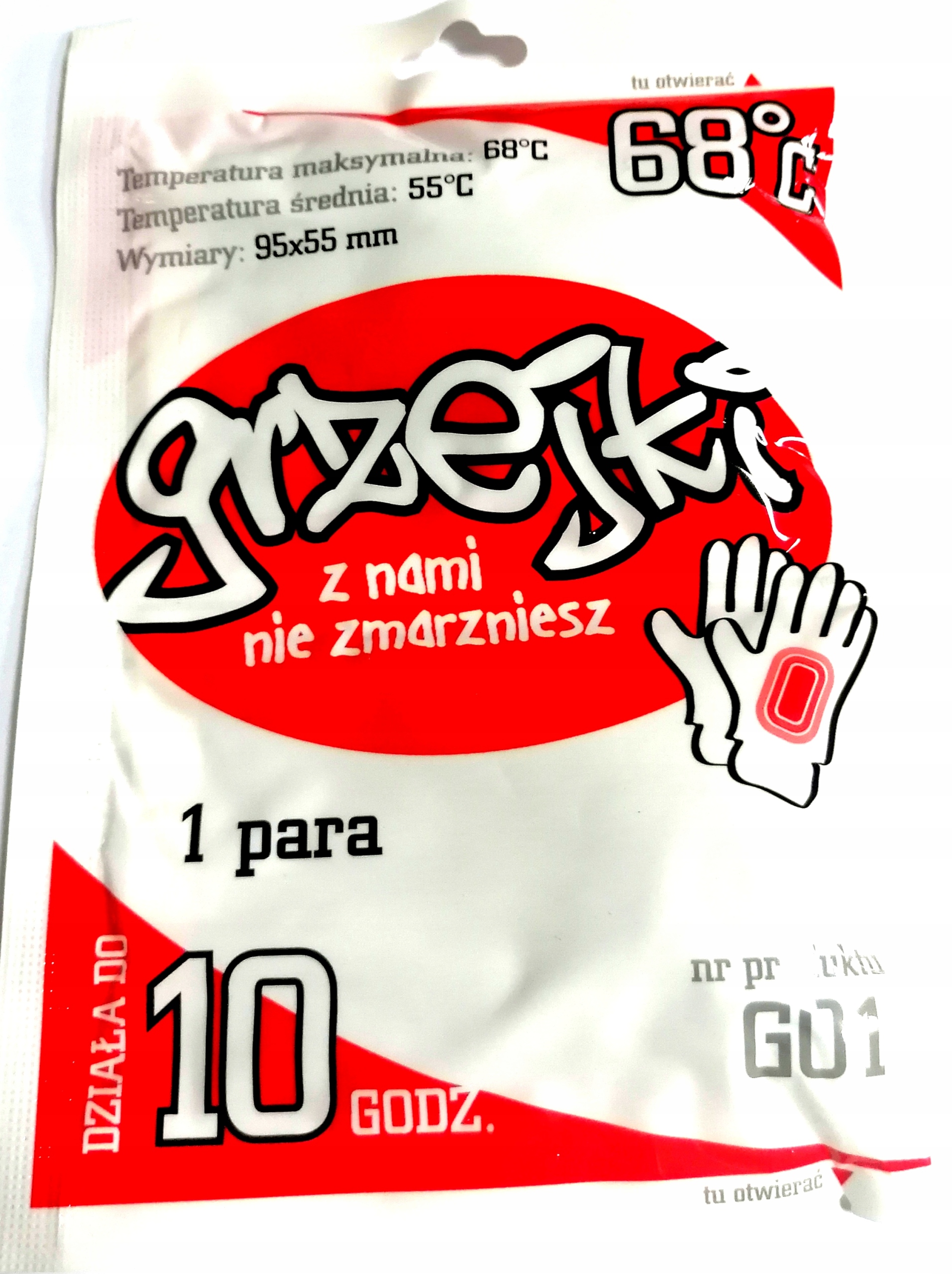 

Ogrzewacze grzejki do rąk, dłoni, rękawiczek 1para