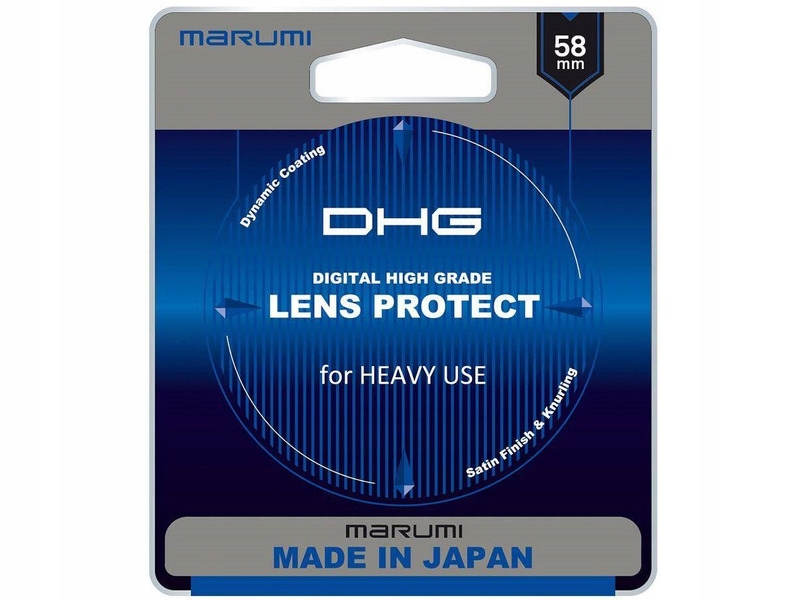 Filtr kołowy MARUMI DHG Lens Protect 58 mm