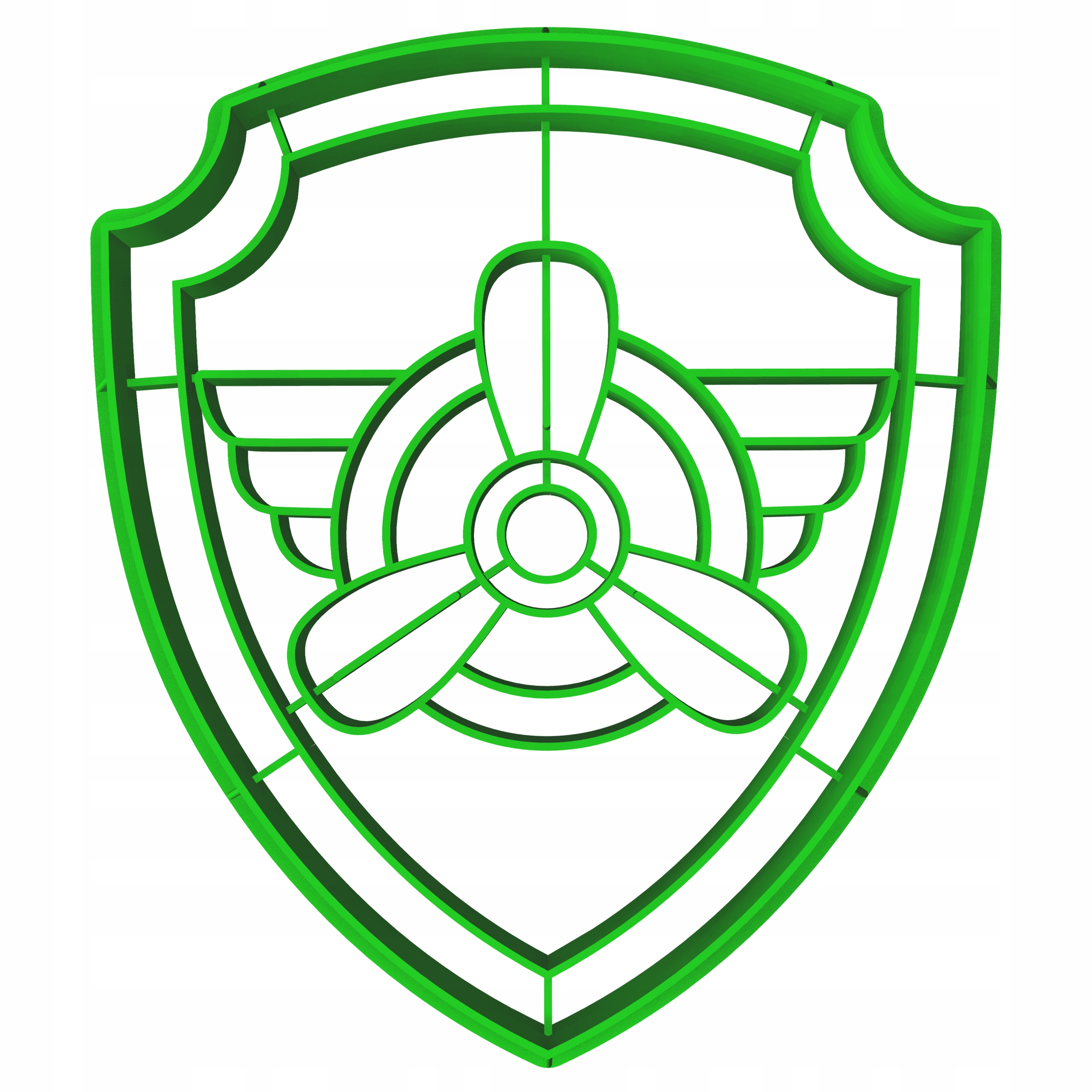 

Foremka Wykrawacz Psi Patrol Skye Odznaka 10cm