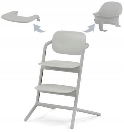krzesełko Cybex Lemo 3in1 Set Suede Grey