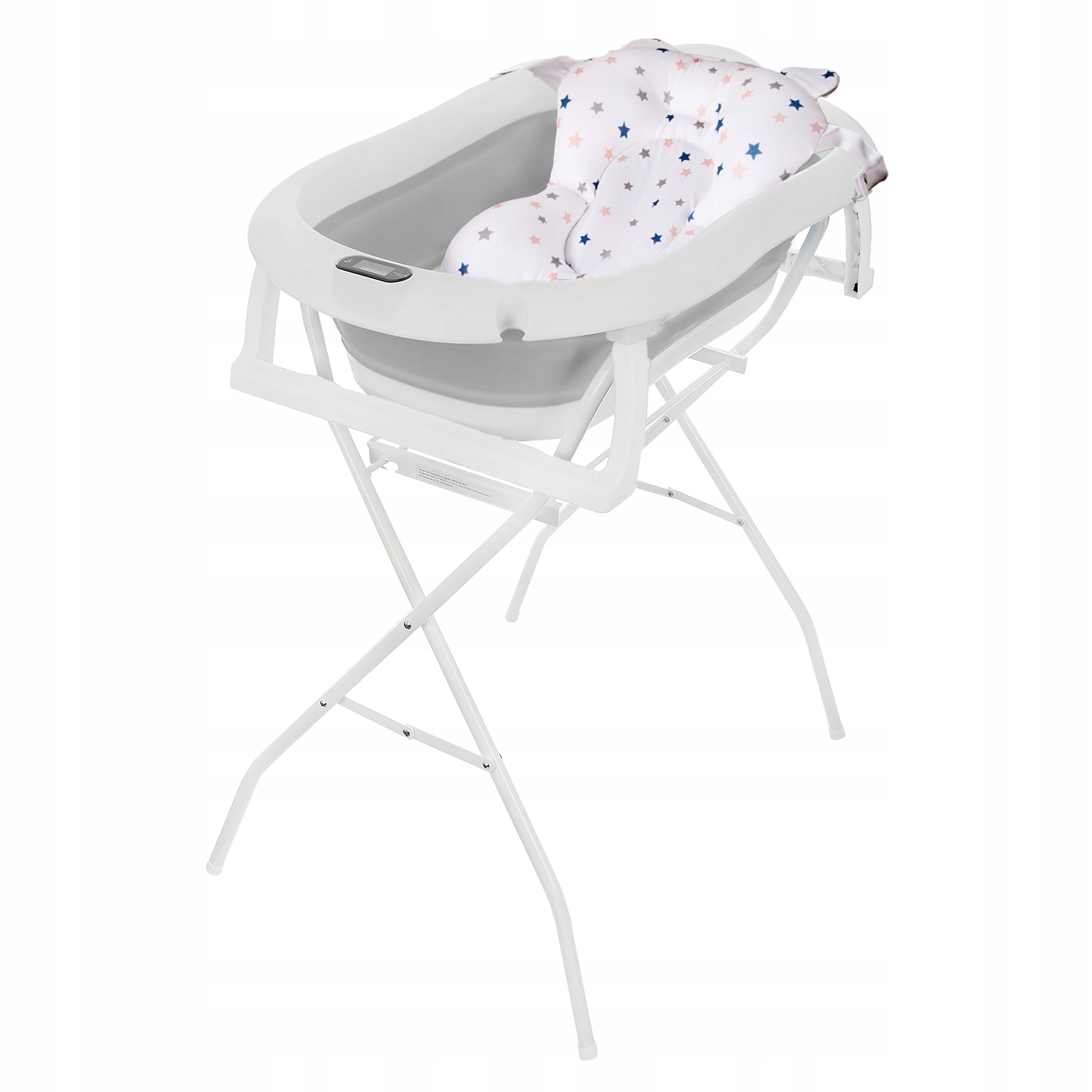 Wanienka Składana PREMIUM dla dziecka, STELAŻ, termometr LCD, poduszka EAN (GTIN) 5904067518032