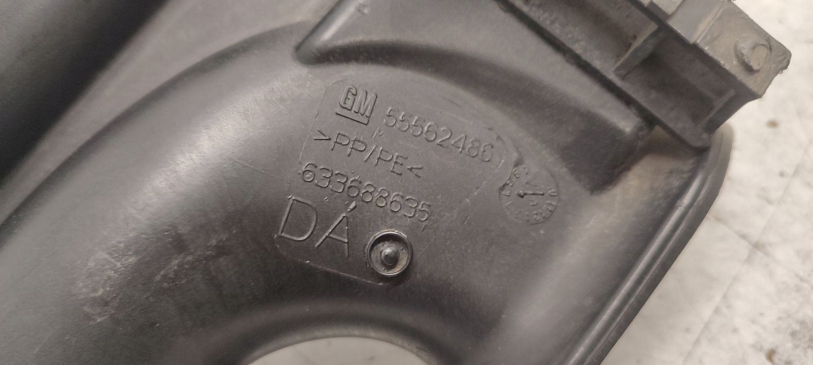 Rezonator tube Opel Astra H 1,8 16V