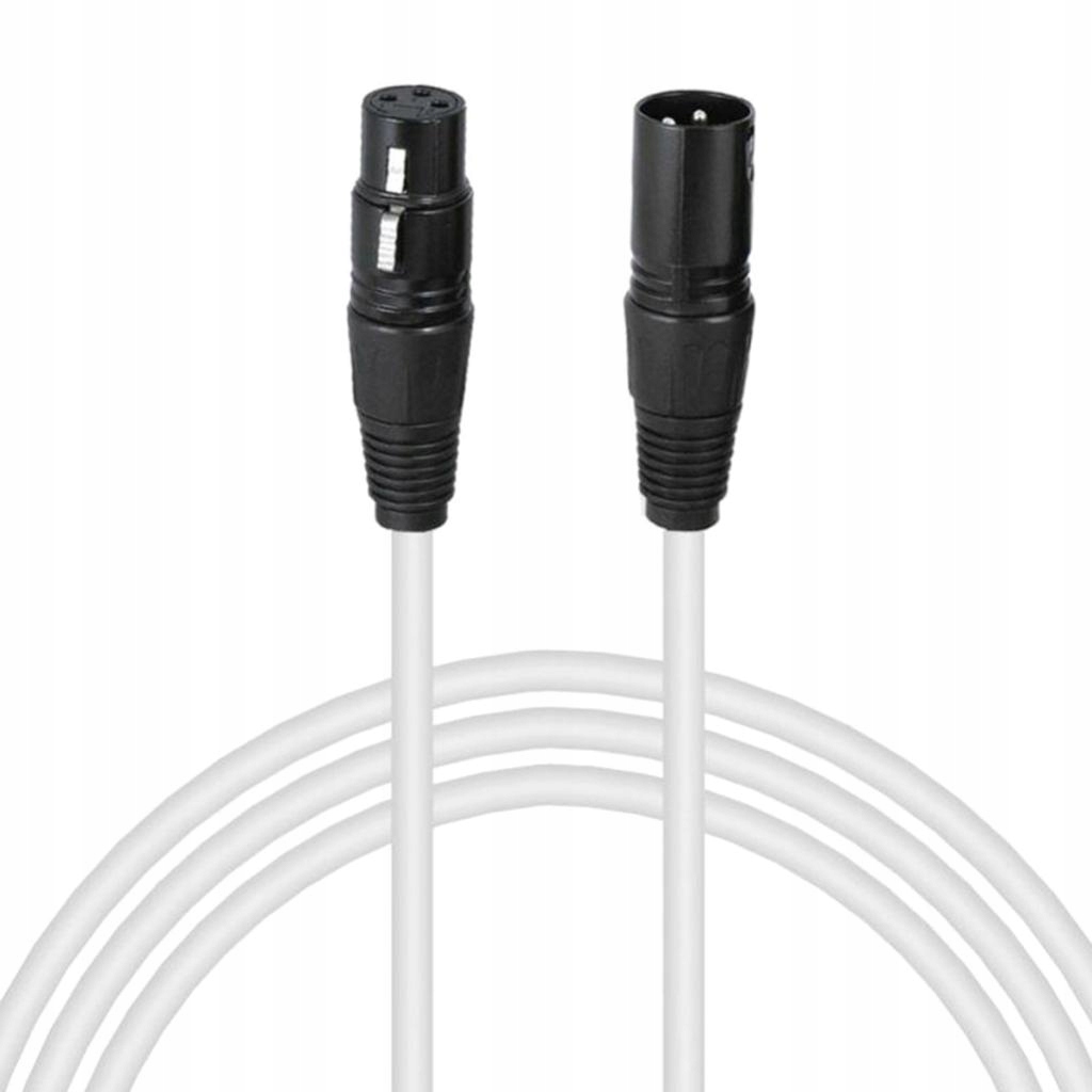 XLR do 3pin MIC Kabel ekranowany mikrofon 3M Stan opakowania oryginalne