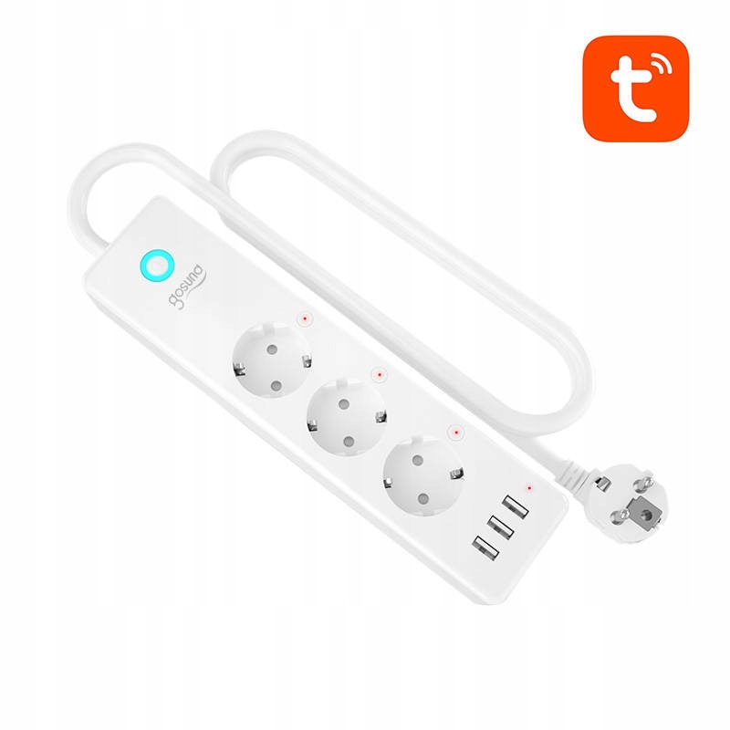 

Inteligentna Listwa Zasilająca Gosund P1 15W Usb