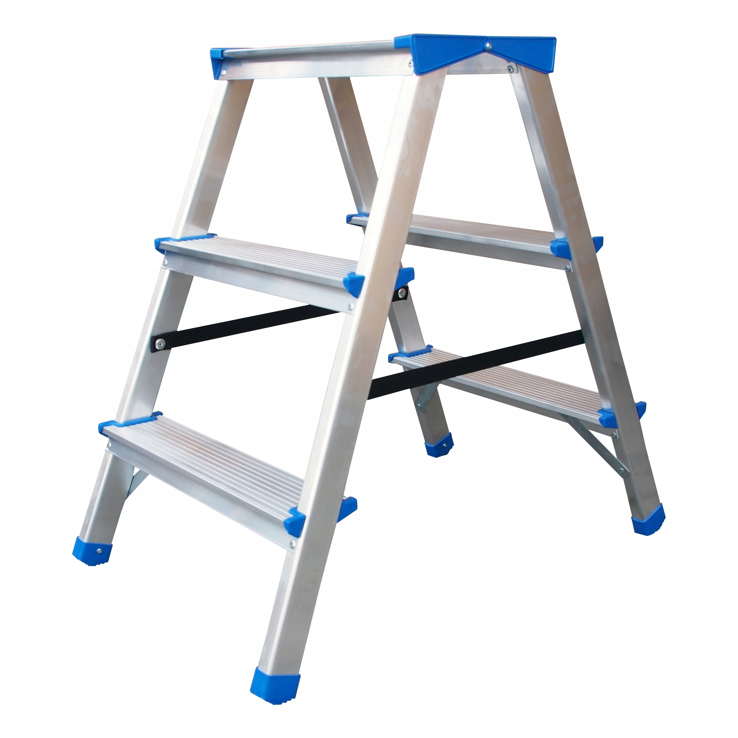 Rebrík, Rozkladacia Hliníková Stolička 67 CM 2 Stupne Plošina