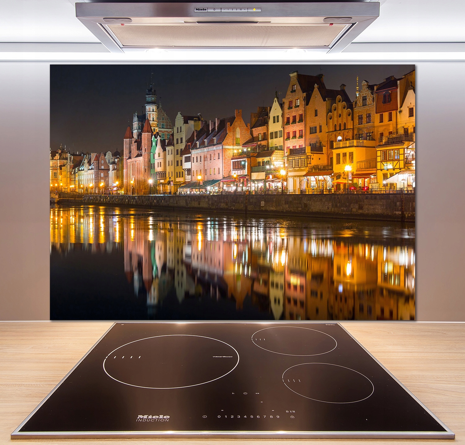 

Panel do kuchni Gdańsk Polska 100x70 cm + Klej