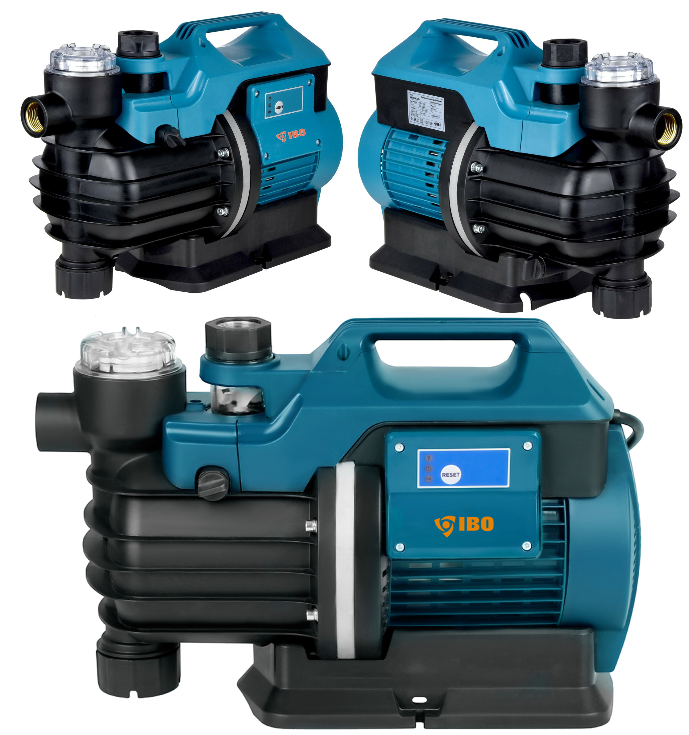 Univerzálna povrchová pumpa Hwi 1300 Auto Samonasávacia s filtrom Ibo