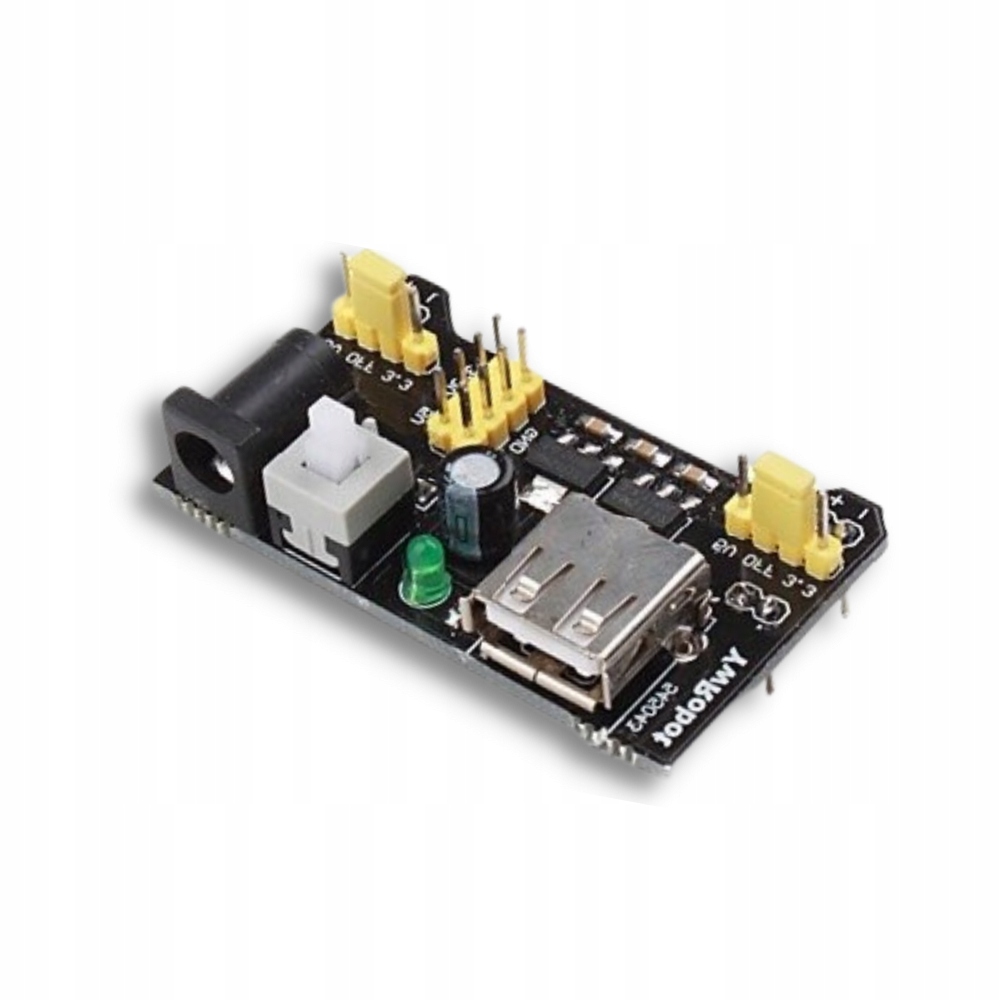 Zestaw 3w1 płytka MB-102 830 pól+ zasilacz + kable zworki 65szt do Arduino Model B-102 + przewody + moduł