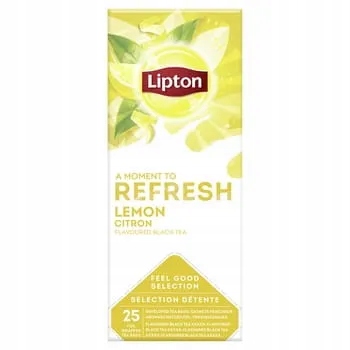 Levně Lipton Klasický citronový ovocný Čaj 25x1,6g