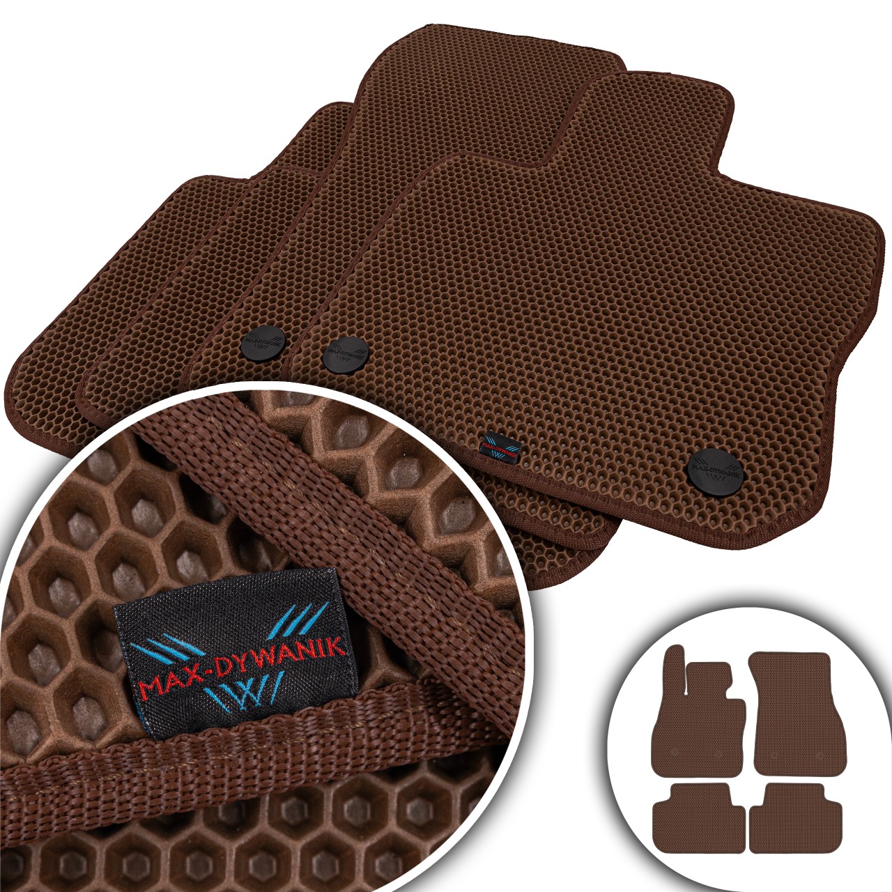 Bmw 1 F40 sDrive 2019-2024 Koberce Eva Eternity Bronzová Honey