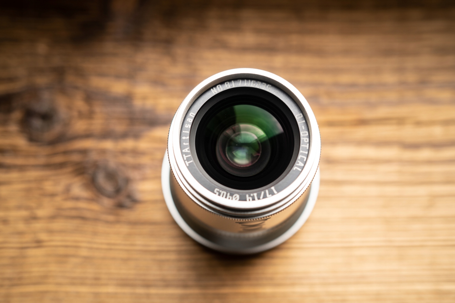 TTArtisan 17 mm F1.4 Nikon Z stříbrný