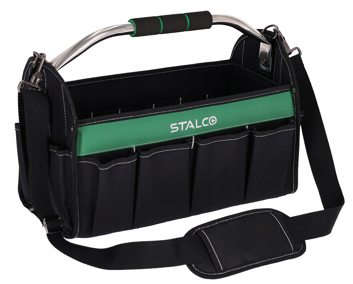 TORBA NARZĘDZIOWA MONTERSKA WARSZTATOWA WZMOCNIONA TNS30 STALCO 40x20cm Marka Stalco