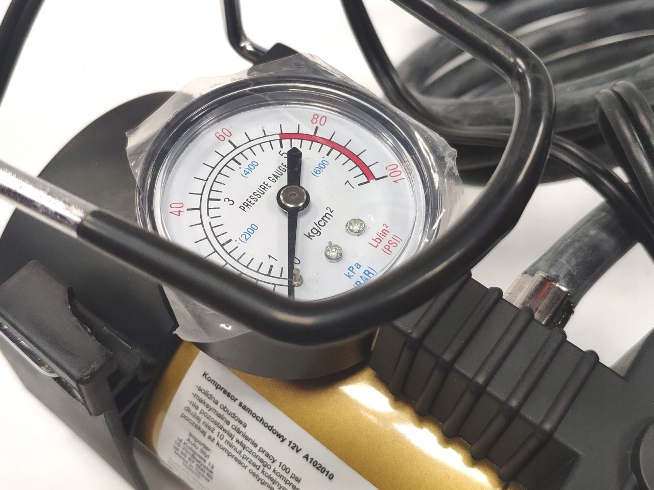 KOMPRESOR DO KOL OPON 12V MOCNY POMPKA 12V Producent code A102010