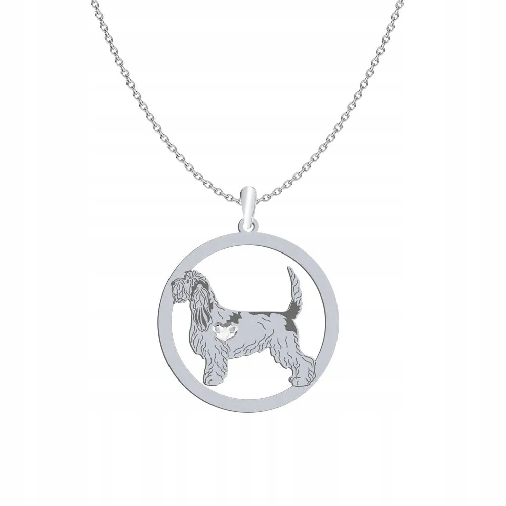 Náhrdelník ze stříbra 925 Grand Basset Griffon Vendeen Dedikace Gravírování Bonus