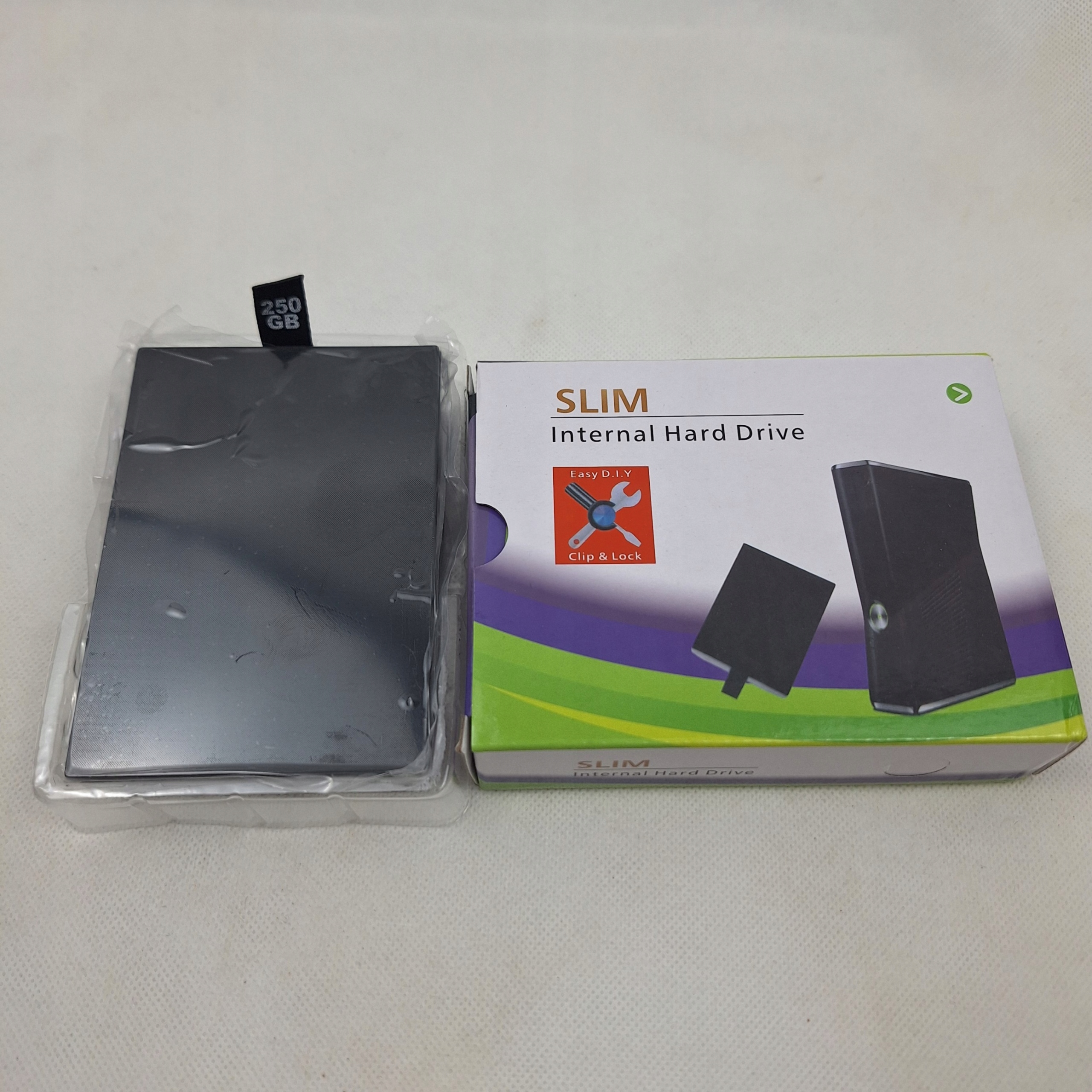Dysk twardy hdd XBOX 360 SLIM S E 250GB SPRAWNY NOWY SOLIDNY X360 Stan opakowania oryginalne