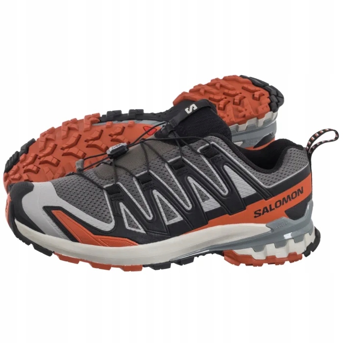 Pánské trekové boty Salomon Xa Pro 3D V9 Castlerock 477476 Šedé