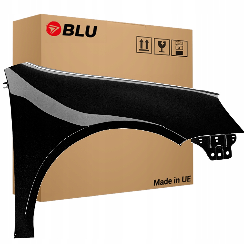 Blu Blatník Vw Golf V 5 LC9Z pravý černý 03-09 přední hatchback