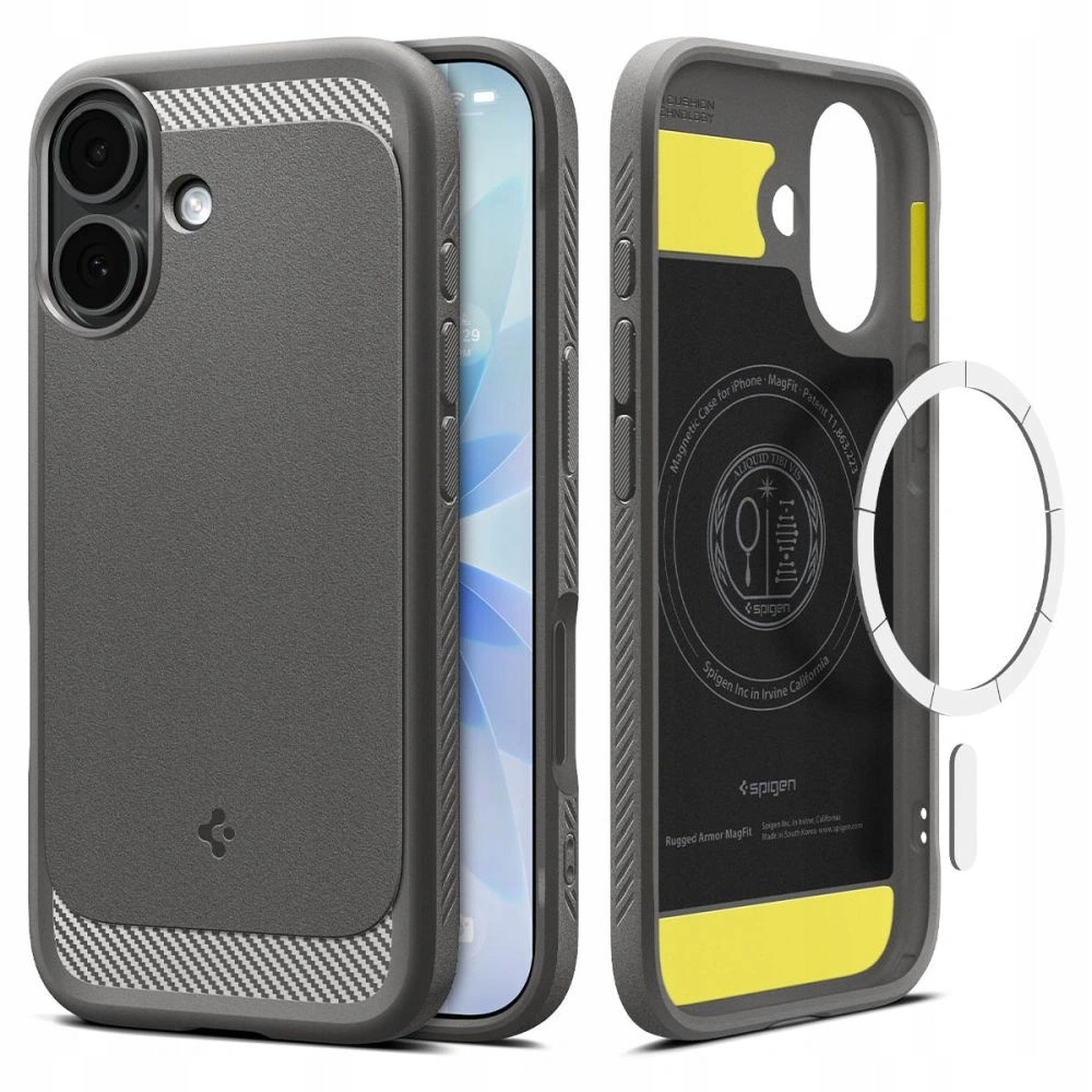 Etui do iPhone 17, Spigen Rugged Armor Mag, smukłe plecki do MagSafe, cover