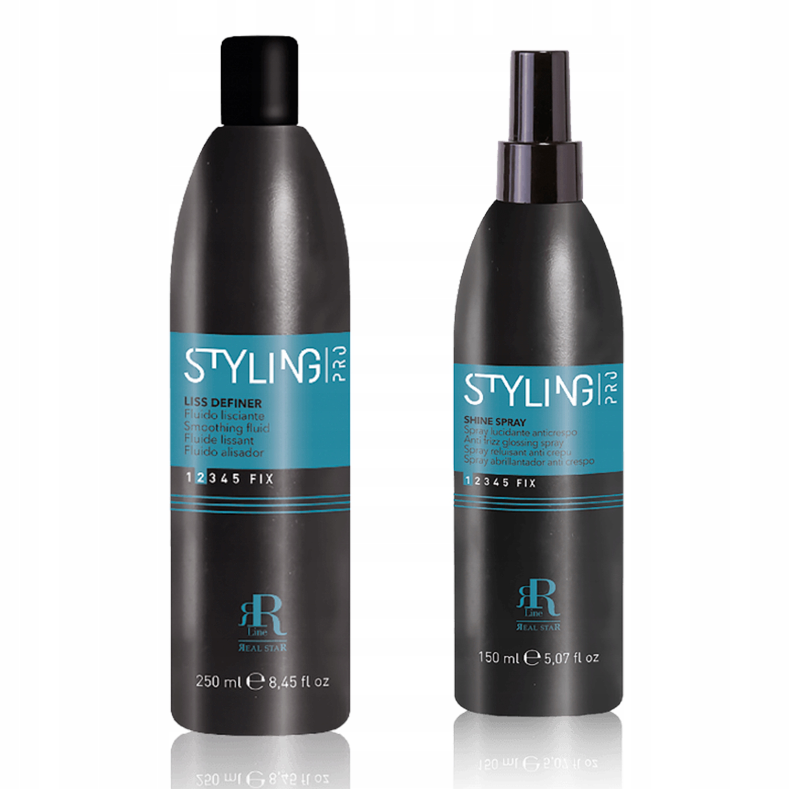 Rr Line Styling Pro Fluid Vyhlazující 250 ml Leštící Sprej 150 ml
