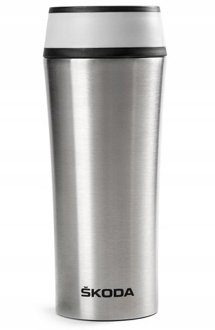 

Kubek Termiczny Skoda 350ml Srebrny Stal