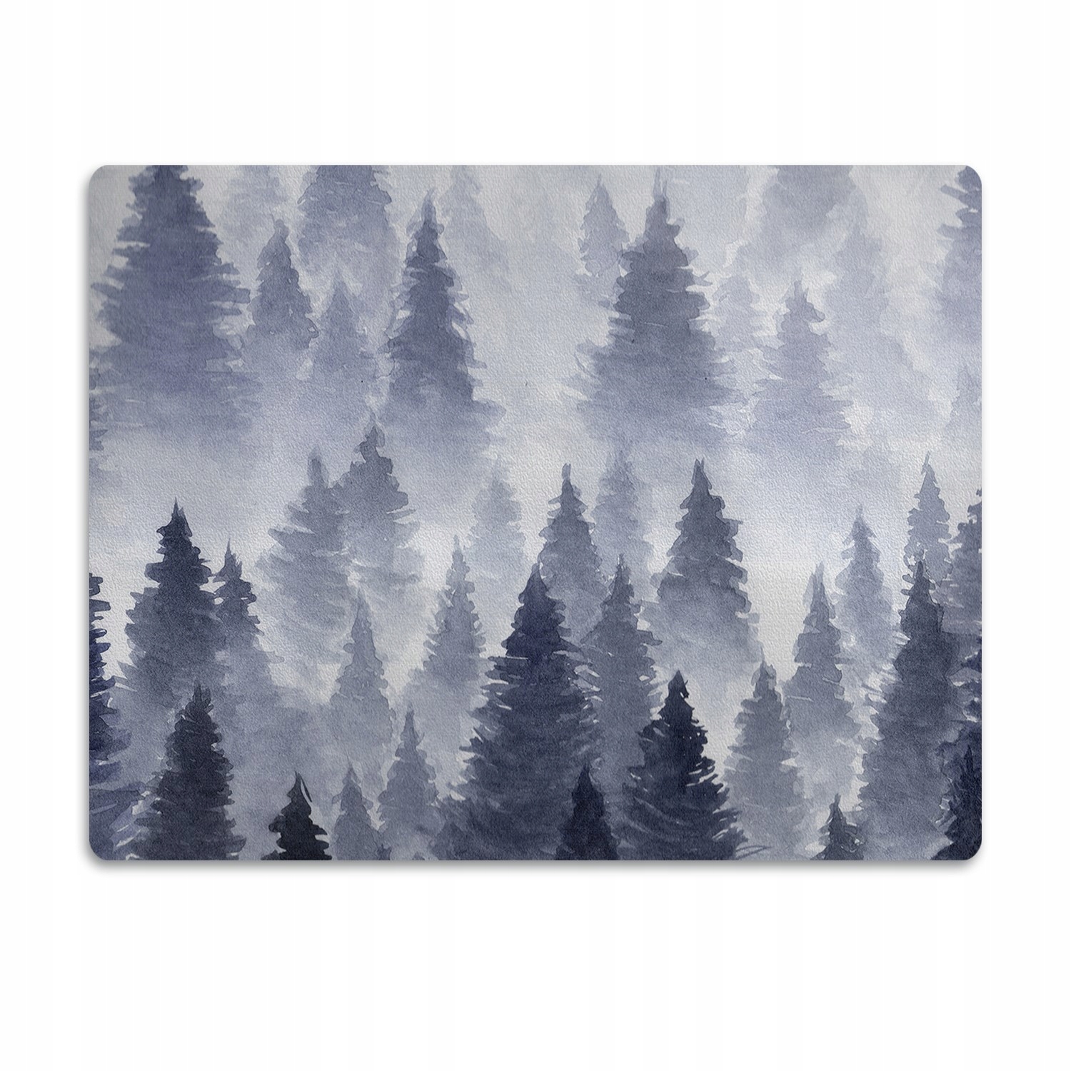 Levně Ochranná podložka pod misku Les vánočního stromku 60x40 cm